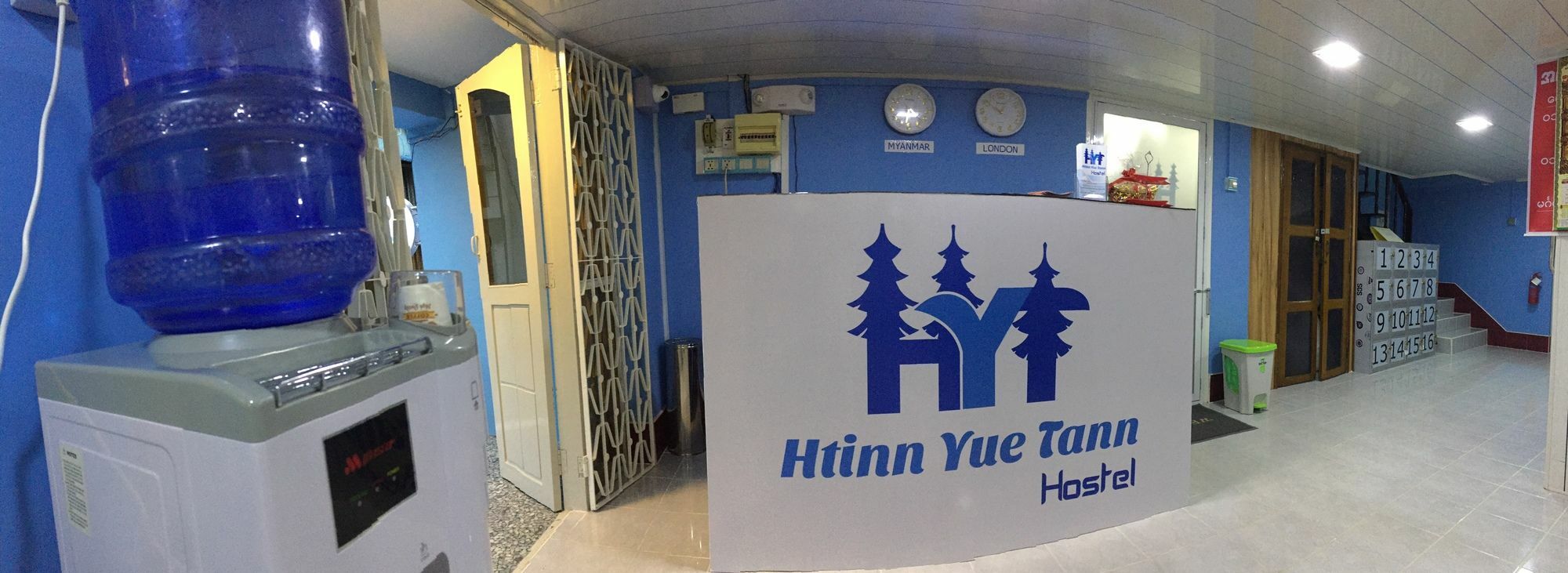 יאנגון Htinn Yue Tann Hostel מראה חיצוני תמונה